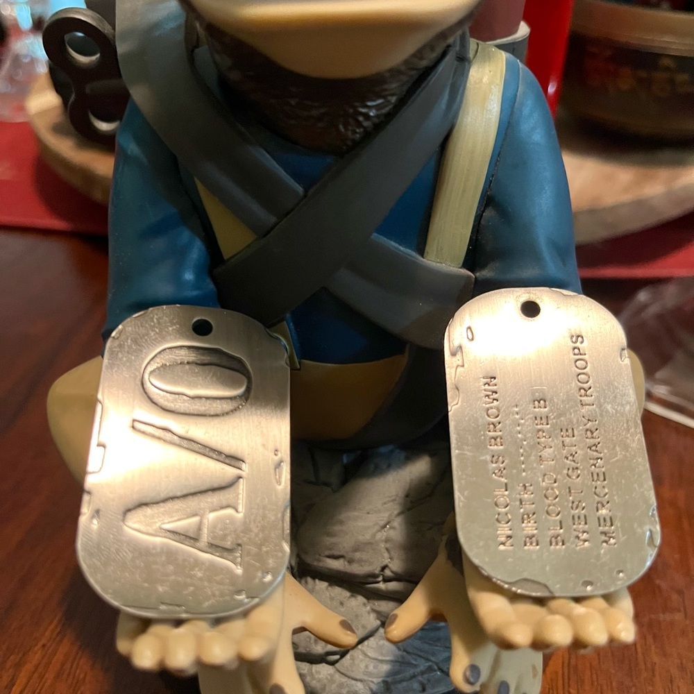 GANGSTA NICHOLAS BROWN ANIME DOG TAGS